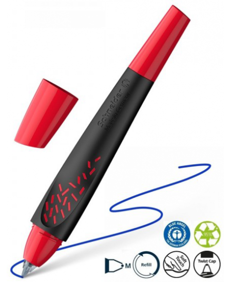 Pildspalva SCHNEIDER Breeze, sarkans/melns korpuss