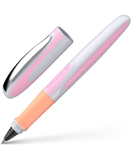 Pildspalva SCHNEIDER Ray, pelēks un rozā korpuss