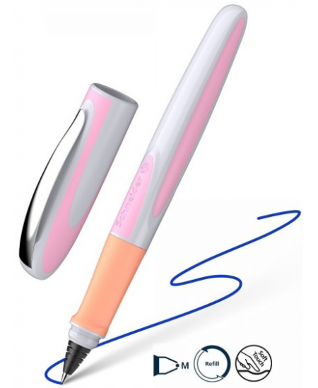 Pildspalva SCHNEIDER Ray, pelēks un rozā korpuss