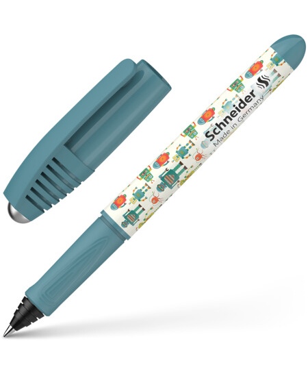 Pildspalva SCHNEIDER Zippi Cool Robots, zilā krāsā