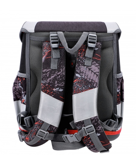 Mugursoma ar piederumiem ABC123 Speed, 4 daļu komplekts