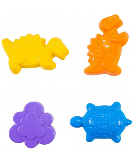 Smilšu formiņas TIGRES, 4 gab.