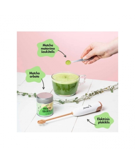 Zaļās tējas Matcha komplekts, 30 g