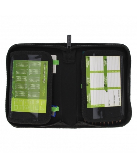 Penālis STARPAK Pixel Green, viens nodalījums, pildīts