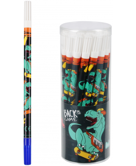 Tintes dzēšamais pildspalva STARPAK Back in the Game, divpusējs