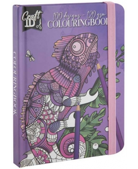 Krāsojamā grāmata GRAFIX Salamandra, 12x16 cm, 50 lapas