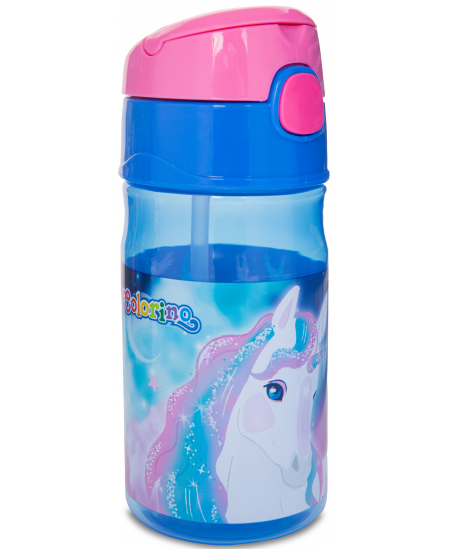 Dzeramā pudele COLORINO Unicorn, 300 ml