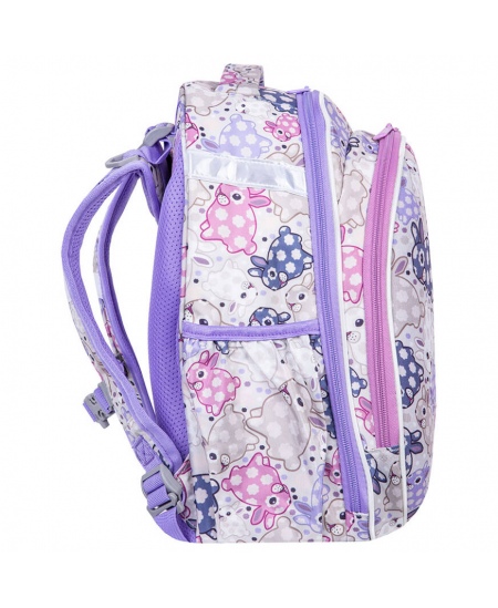 Mugursoma COOLPACK Turtle White Bunny