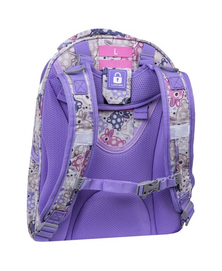 Mugursoma COOLPACK Turtle White Bunny