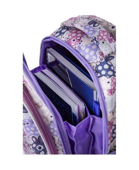 Mugursoma COOLPACK Turtle White Bunny