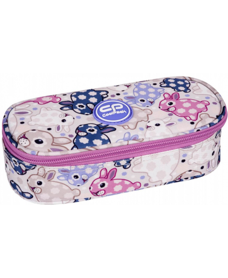 Penālis COOLPACK Campus White Bunny, viens nodalījums