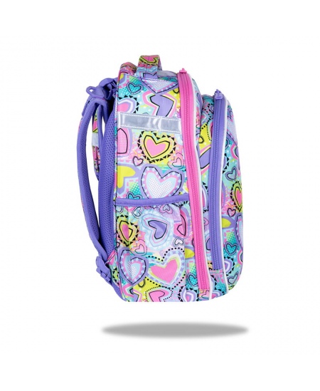 Mugursoma COOLPACK Turtle Pastel Hearts