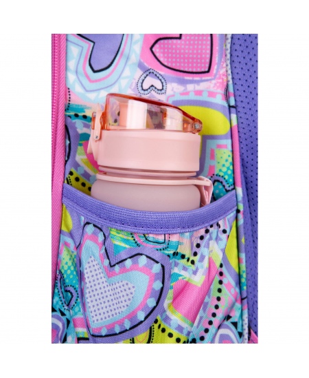 Mugursoma COOLPACK Turtle Pastel Hearts