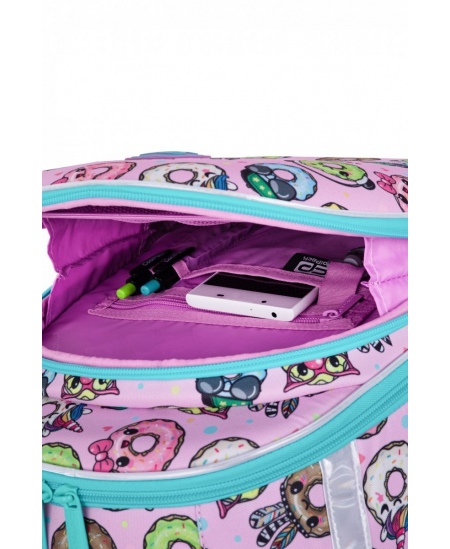 Mugursoma COOLPACK Turtle Happy Donuts