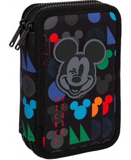 Penālis COOLPACK Disney Mickey Mouse, divu nodalījumu, pildīts
