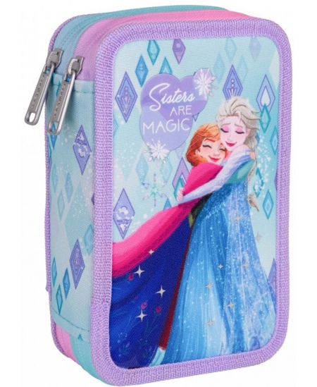 Penālis COOLPACK Disney Frozen, divu nodalījumu, pildīts