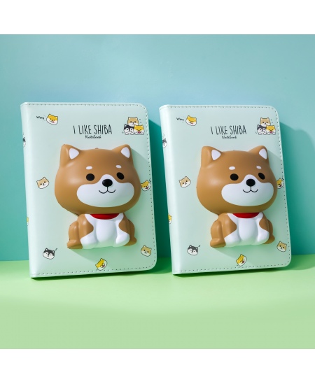 Piezīmju grāmatiņa SQUISHY Dog, 128 lapas