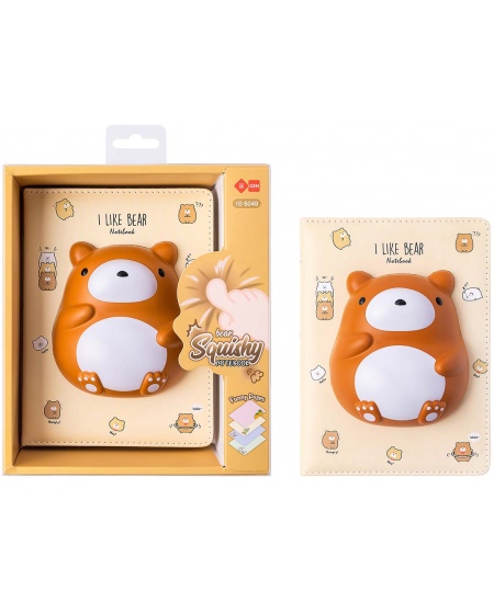 Piezīmju grāmatiņa SQUISHY Bear, 128 lapas