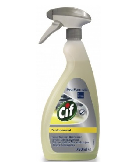 Tīrīšanas un attaukošanas līdzeklis Cif Professional Power, 750 ml