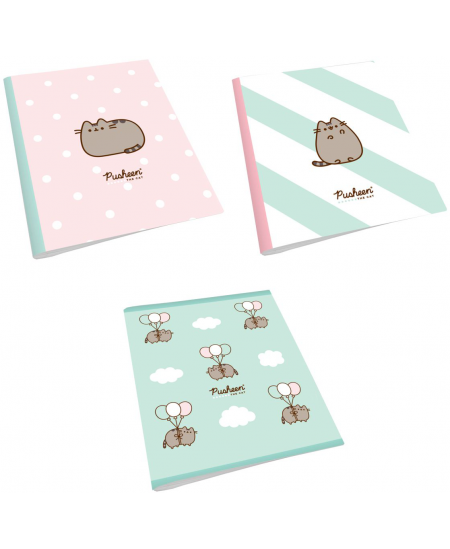 Burtnīca līnijās BRADLEY Pusheen, 36 lapas, 70 gsm