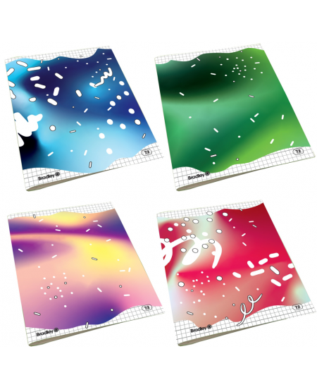 Burtnīca rūtiņās BRADLEY Basic, 72 lapas, 70 gsm