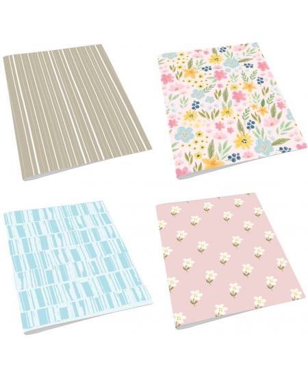 Burtnīca līnijās BRADLEY Mix 23, 48 lapas, 70 gsm