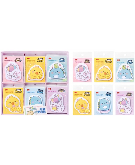 Līmlapiņas SQUISHY, 70x80 mm, 60 lapas, dažādas krāsas