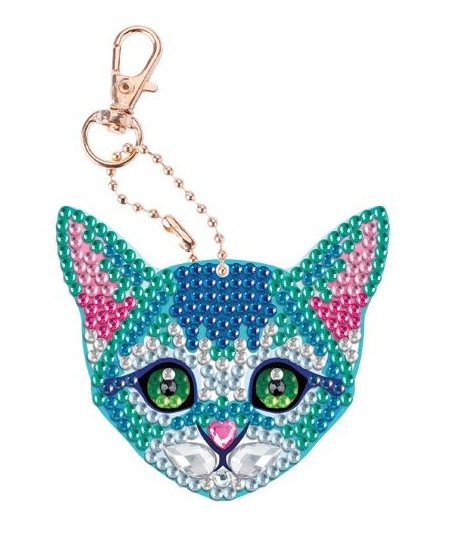 Dimantu puzle-atslēgu piekariņš XO STYLE Kaķēns