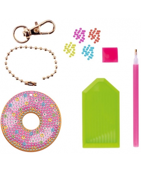 Dimantu puzle-atslēgu piekariņš XO STYLE Donut