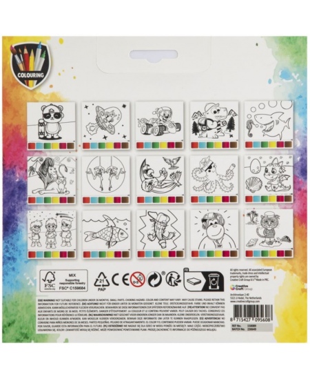 GRAFIX akvareļu krāsojamo mašīnu komplekts Rocket, 15 attēli