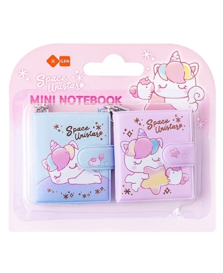 Mini piezīmju grāmatiņa SQUISHY, 49 lapas, 2 gab.