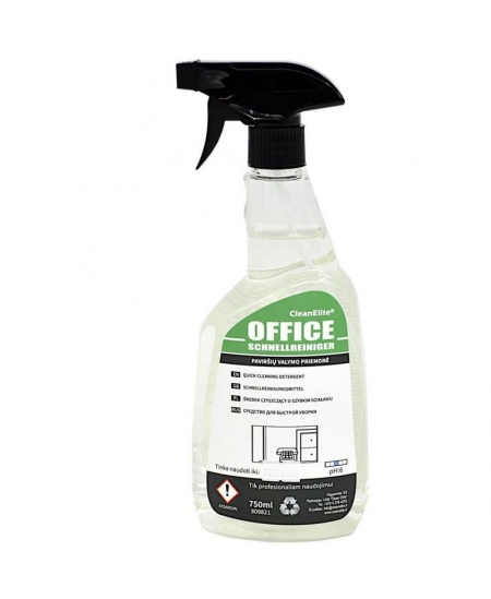 Universāls virsmu tīrīšanas līdzeklis Office Schnellreiniger, ar smidzinātāju, 750 ml