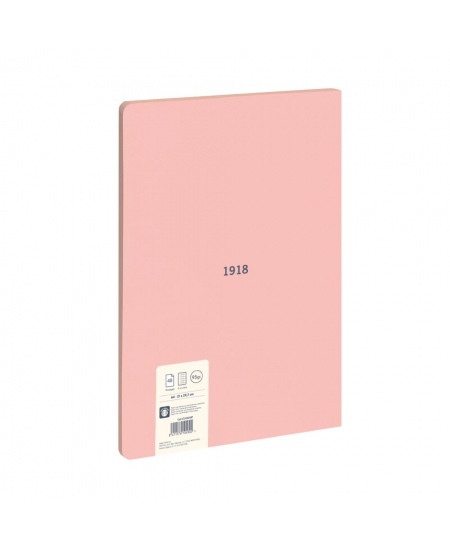 Piezīmju grāmatiņa MILAN, A4, 48 lapas, rūtiņu, rozā