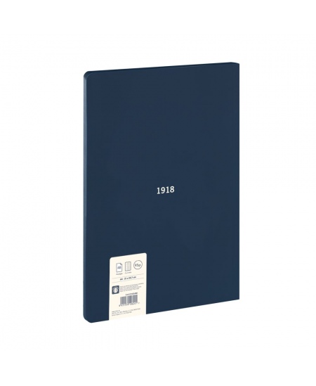 Piezīmju grāmatiņa MILAN, A4, 48 lapas, rūtiņu, zila