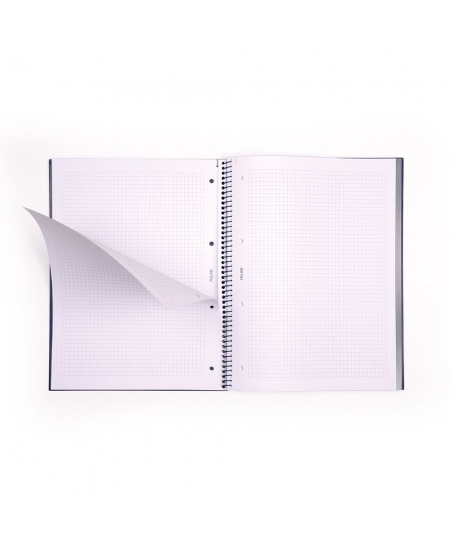 Piezīmju grāmatiņa MILAN cietajos vākos, A4, 80 lapas, rūtiņu formā
