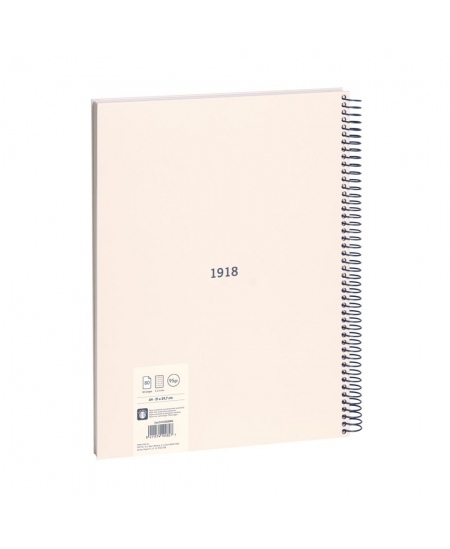 Piezīmju grāmatiņa MILAN cietajos vākos, A4, 80 lapas, rūtiņu formā