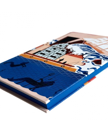 Piezīmju grāmatiņa KLAIPĖDA, A5, punkti-līnijas