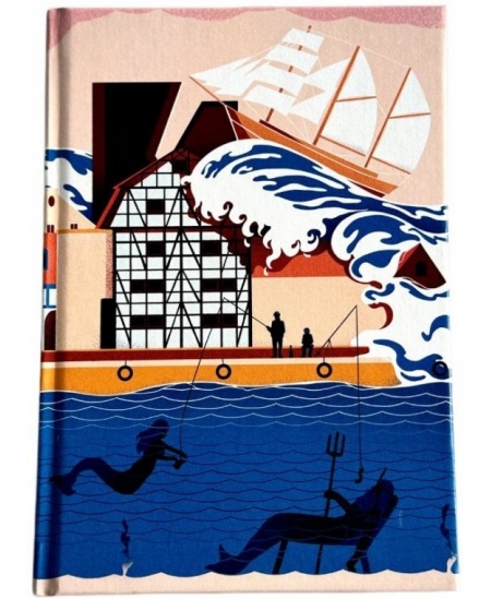 Piezīmju grāmatiņa KLAIPĖDA, A5, punkti-līnijas