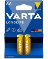 Baterijas Varta Longlife LR06 (AA), 2 gab.
