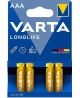 Baterijas Varta Longlife LR3 (AAA), 4 gab.