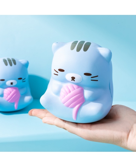 Elastīga spiežamā rotaļlieta SQUISHY Cat