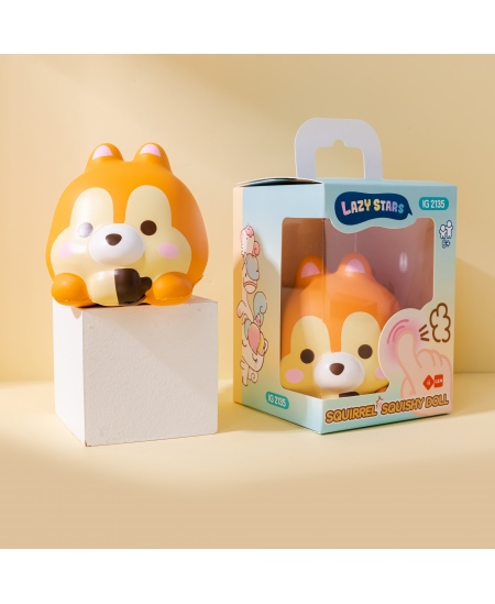 Elastīga spiežamā rotaļlieta SQUISHY Squirrel