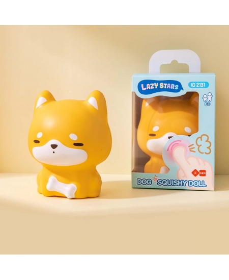 Elastīga spiežamā rotaļlieta SQUISHY Dog