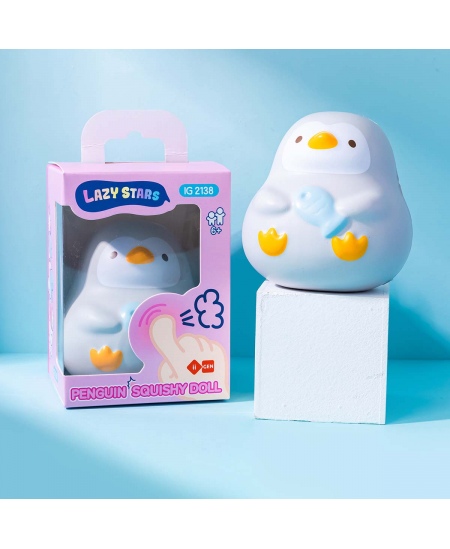 Elastīga spiežamā rotaļlieta SQUISHY Penguin
