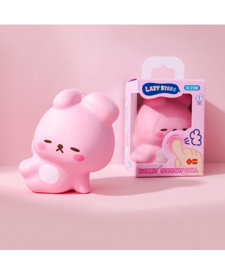 Elastīga spiežamā rotaļlieta SQUISHY Rabbit