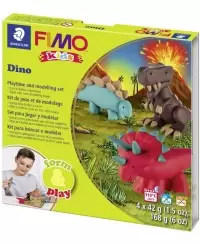 Polimerinio molio kūrybinis rinkinys vaikams FIMO "Dinozauras"