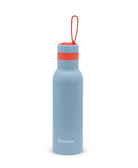Antibakteriālā termopudele OSAMA Light Blue, 500 ml