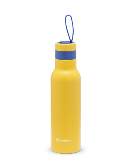 Antibakteriālā termopudele OSAMA Yellow, 500 ml