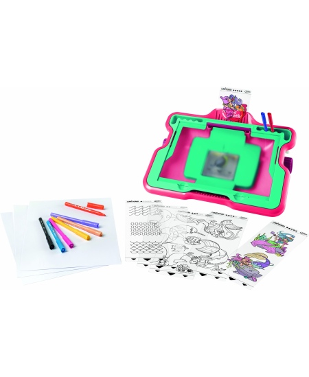 Gaismas zīmēšanas tāfele MAPED Creativ Lumi Board Mermaid