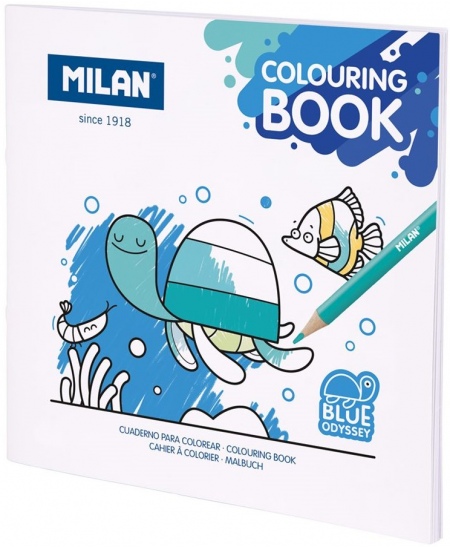 Krāsojamā grāmatiņa MILAN Blue Odyssey